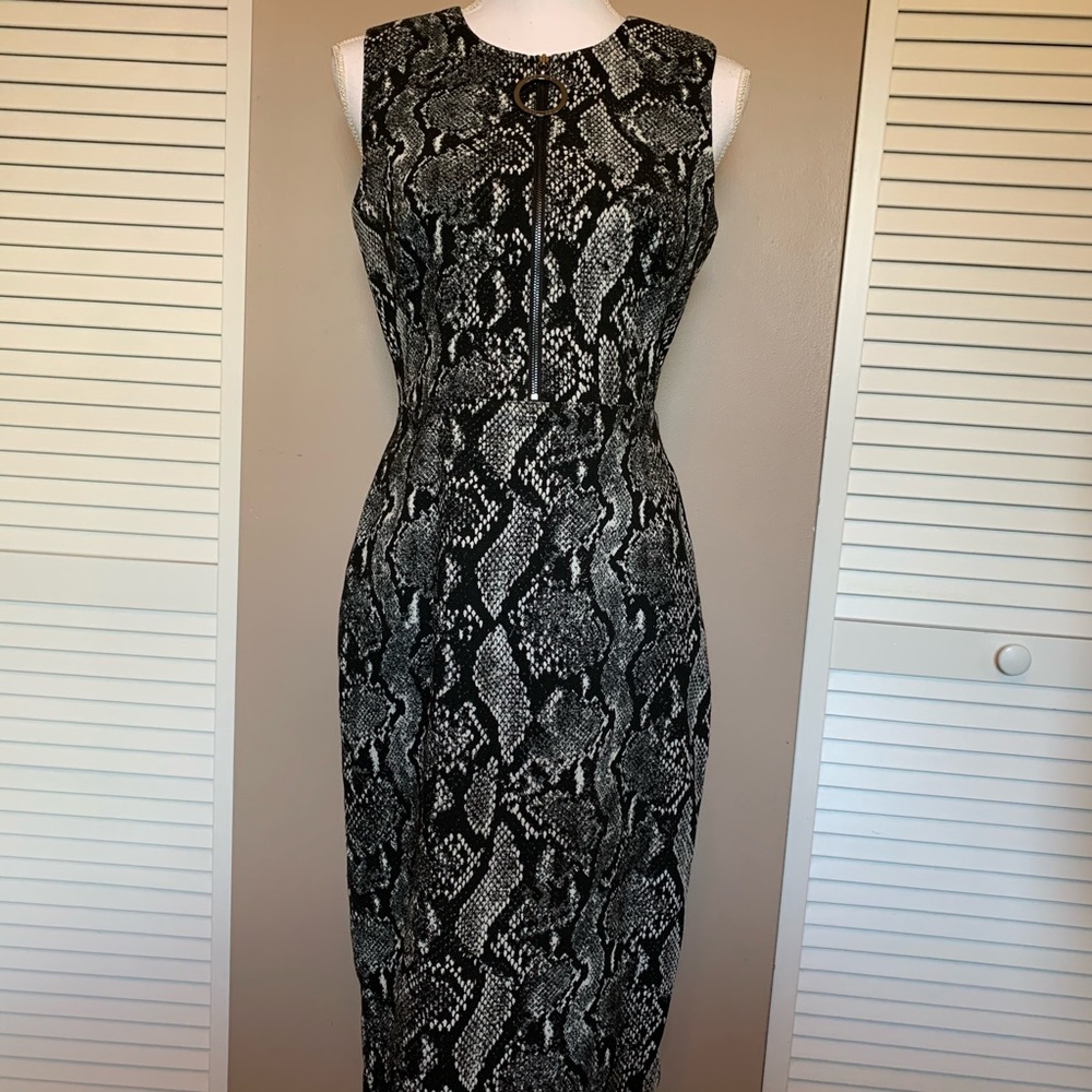 Calvin Klein Fitted Sheath Dress